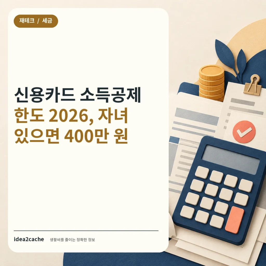 카드뉴스 — 신용카드 소득공제, 25%부터 시작한다